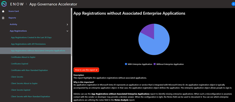 App Registration without Associated Enterprise Applications (Orphaned App Registrations)