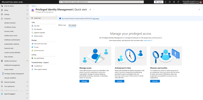 Privileged Identity Management
