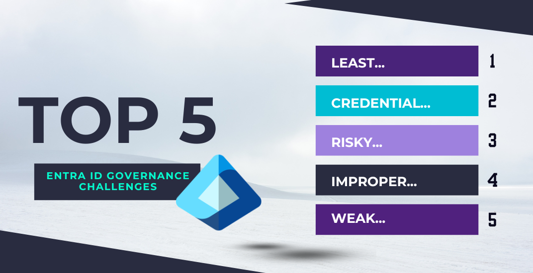 top 5 Entra ID Challenges for admins